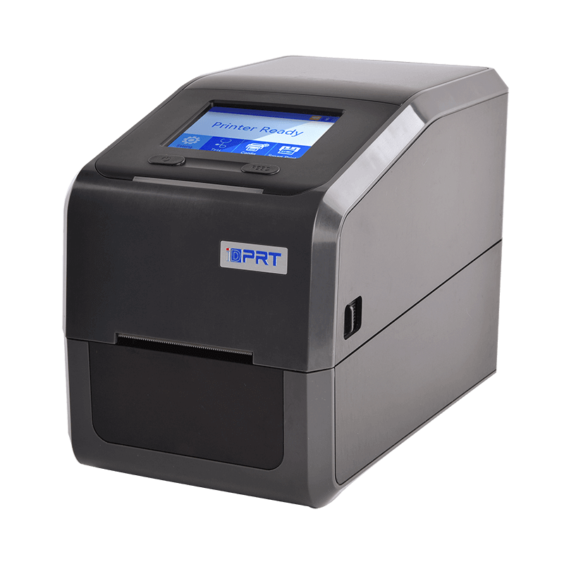 iE2P 2-pulgada Thermal Transfer Barcode Printer na may Color Touch LED Display[203/300dpi]