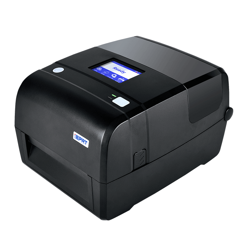 iT4P 4-pulgada Thermal Transfer Barcode Printer na may Color Touch LCD [203/300dpi, 300m Ribbon]