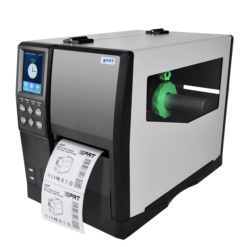 iX4P 4-pulgadang Industrial Barcode Printer na may Color Touch Display [203/300/600dpi, 450m/600 Ribbon]